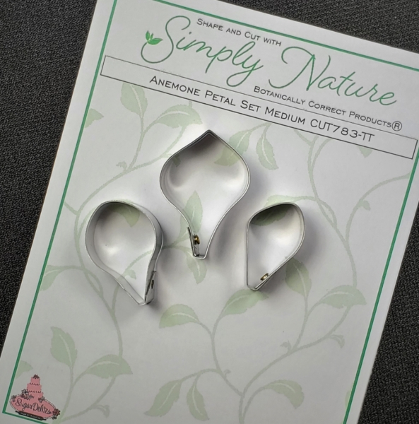 Anemone Petal Cutter Set Medium By Simply Nature Botanically Correct Products®